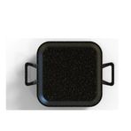 Eda Cookware 24 cm Siyah Kare Döküm Tava