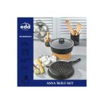 Eda Granit 2 Li Asya Tencere Tava Seti 26+26 Cm.