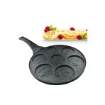 Eda Granit Döküm Emoji Desen Pankek Krep Tava