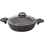 Eda Granit Karnıyarık Pilav Tenceresi 26 cm - Gri