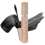 Eda Luxury Beauty 4d Silk Maskara Kirpik Uzatıcı False Lash Effect Volume Lifting Hacim Etkili Kıvrım Vegan Waterproof Göz Makyajı Rimel - Siyah