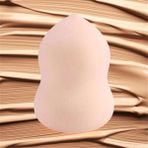 Eda Luxury Beauty Nude Bej Makyaj Süngeri %100 Non Latex Blender Kontür Fondöten Ultra Soft Vegan Beauty Sponge