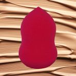 Eda Luxury Beauty Pembe Makyaj Süngeri 100% Non Latex Blender Kontür Fondöten Ultra Soft Vegan Beauty Sponge