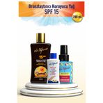 Eda Taşpınar Bronzlaştırıcı Koruyucu Yağ SPF15 200ml - El Kremi & Candy Jar Saç Parfümü