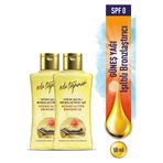 Eda Taşpınar Mini Boy Işıltılı Bronzlaştırıcı Yağ SPF 0 – Parlak & Yoğun Bronz 50 ml x 2 ADET