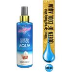 Eda Taşpınar QueenOf Cool Aqua Body Mist Vücut Spreyi, Mykonos’un Mistik Kokusu, Fresh Okyanus, 200 ml
