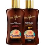Eda Taşpınar SPF 0 Yoğun Bronzlaştırıcı Yağ ve SPF 15 Bronzlaştırıcı Koruyucu