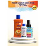 Eda Taşpınar Yüksek Korumalı Güneş Kremi SPF50+ 200ml - El Kremi & Candy Jar Saç Parfümü
