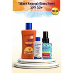 Eda Taşpınar Yüksek Korumalı Güneş Kremi SPF50+ 200ML - Hand el kremi & Candy Jar Saç Parfümü