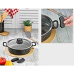 Eda ZK-953 Asya Döküm Granit 22 cm Karnıyarık Tencere