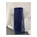 edalle Lacivert Araba Süs, Bohça Süs, Nişan Bohça Süs, Kapı Süsü Tülü, Doğum Günü Tülü 100x300cm,
