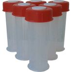 Eday 6'lı Anne Sütü Saklama Kabı - 60 ml - Şeffaf