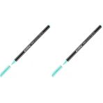 Edding 1200 ince uçlu keçeli kalem - tatlı nane - 1 kalem - yuvarlak uçlu 1 mm (2 paketi)