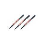 Edding 142m Asetat Kalem (M) 3 Adet