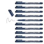 Edding 1880 0.4 mm Siyah 10'lu Teknik Çizim Kalemi