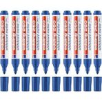 Edding 260 10 Kutu Mavi Renkli Yazı Tahtası Kalemi