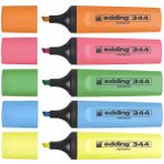 Edding 344 Highlighter İşaretleme 5 Renk Fosforlu Kalem