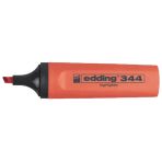 Edding 344 Kırmızı Nar Çiçeği 10 Adet Fosforlu Kalem