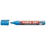 Edding 360 Cap Off Mavi Beyaz Tahta Kalemi