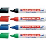 Edding 360xl 4 Ana Renk Beyaz Tahta Kalemi