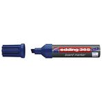 Edding 365 Kesik Uç Silinebilir Mavi Tahta Kalemi