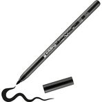 Edding 4200 Siyah Fırça Ucu 1-4 mm Fırça Uçlu Porselen Kalemi