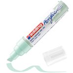 edding 5000 akrilik kalem geniş - mint - 1 su geçirmez akrilik markör - kesik ucu 5-10 mm