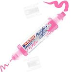Edding 5400 Çift Uçlu 3D Double Liner Anzer Neon Pembe Akrilik Marker Kalem
