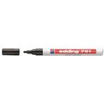 Edding 751-01 Siyah Marker Kalemleri