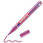 Edding 751 Hobi Sanat Metalik Pembe Tam Örtücü Markör