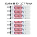 Edding 8850 Montaj İşaretleme ve Marangoz Kalemi 20'li Paket