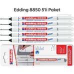 Edding 8850 Montaj İşaretleme ve Marangoz Kalemi 5'li Paket