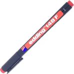 EDDİNG ASETAT KALEMİ 0.6mm KIRMIZI 1Lİ BLİSTER