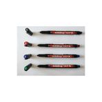 Edding Asetat Kalemi Silgili (E-147S) 4 Renk Set