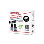 Edding Beyaz Tahta Kalemi Mürekkebi, 30ml x 2, Siyah