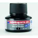 Edding Beyaz Tahta Kalemi Mürekkebi Siyah 25 Ml E-Btk25 Sarf Malzemeleri için Uygun
