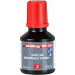 Edding Bt 30 Beyaz Yazı Tahtası Kalemi Yedek Mürekkebi - Kırmızı - 30ML - Standart