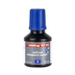 Edding BT30 Silinebilir Beyaz Tahta Kalemi Mürekkepi, Mavi, 30ml