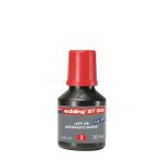 Edding Bt30 Tahta Kalem Mürekkebi Damlalıklı 30 Ml Kırmızı (10 Lu Kutu)