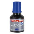 Edding BT30 Tahta Kalemi Mürekkebi (Mürekkep) 30ML Mavi (10 Lu Paket) - Yok
