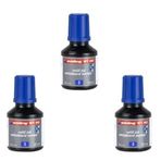 Edding BT30 Yazı Tahtası Kalemi Mürekkebi 30 ml 3'lü Mavi Set