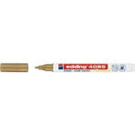 Edding Cam Kalemi 4085 Likit Tebeşir Kalemi (Sıvı Tebeşir) 1-2Mm Altın (10 Lu Paket)