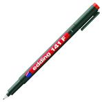 Edding E-141F Kırmızı Asetat Kalemi