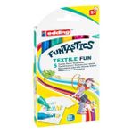 Edding E 17 Funtastics 5'li Set Kumaş Boyama Kalemi Renkli ve Eğlenceli Tasarım