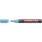 Edding E-725 2-5 mm Fosforlu Mavi Beyaz Tahta Kalemi