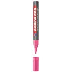 Edding E-725 2-5 mm Fosforlu Pembe Beyaz Tahta Kalemi
