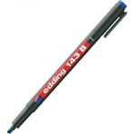 Edding Eddıng Asetat Kalemi (B) Mavi (E-143B) - 1 Adet - Kırmızı