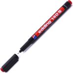 Edding 'edding Asetat Kalemi Kırmızı E-140S) ( 2 Adet) - Uç Kalınlığı