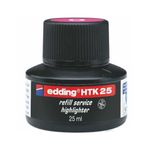 Edding HTK 25 25 ml Pembe Fosforlu Kalem Mürekkebi
