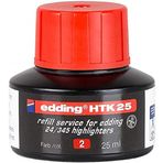edding HTK25 fosforlu kalem yedek mürekkep kırmızı